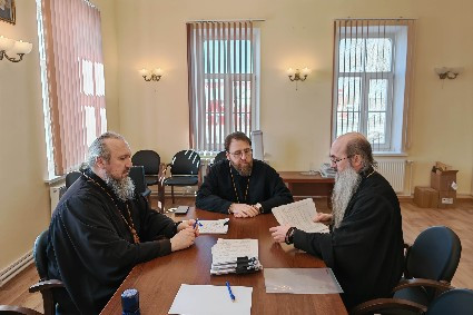 В Балаковском епархиальном управлении состоялась передача дел Балаковской епархии