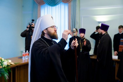 Митрополит Игнатий возглавил ежегодное епархиальное собрание духовенства Саратовской епархии
