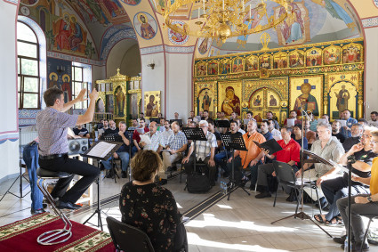 Завершилась запись диска песнопений, посвященных Пресвятой Богородице