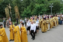 Праздник в честь 1025-летия Крещения Руси в Княже-Владимирском храме Саратова