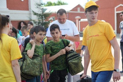 В детском православном лагере «Солнечный» началась вторая смена