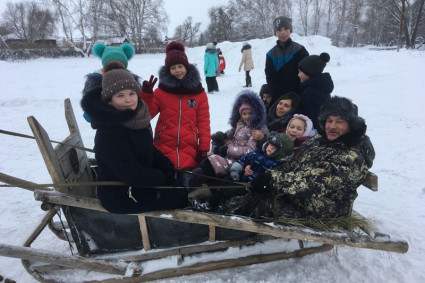 В Калмантае прошел зимний праздник