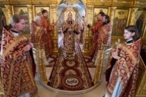 Крешальная Литургия в Свято-Троицком соборе г. Саратова