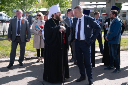 Митрополит Игнатий направил поздравление врио губернатора области Роману Бусаргину