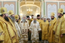 Освящение храма и Божественная литургия в храме во имя великомученицы Параскевы с. Малиновка Аркадакского района