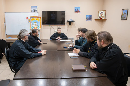 Состоялось заседание коллегии епархиальных отделов, курирующих вопросы социальной направленности