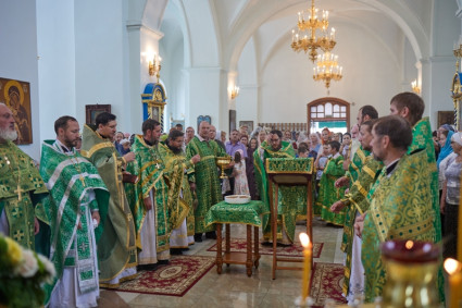 Престольный праздник в Свято-Сергиевском женском монастыре