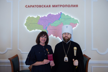 Митрополит Игнатий наградил деятелей культуры