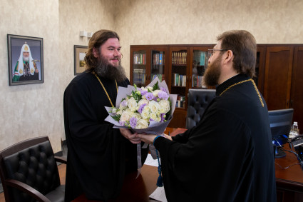 Передача дел Покровского епархиального управления