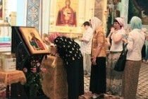 В Саратове встретили Большой Волжский крестный ход, посвященный 1025-летию Крещения Руси