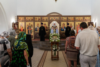 Всенощное бдение в храме преподобного Сергия Радонежского г. Саратова