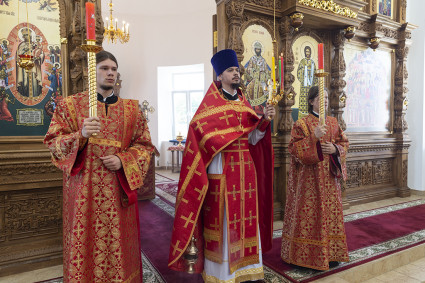 В храме Новомучеников и исповедников Саратовских совершена миссионерская Литургия