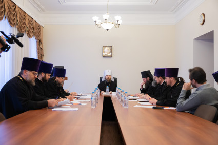 Состоялся Архиерейский совет Саратовской митрополии