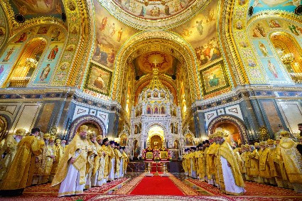 Митрополит Игнатий принял участие в Божественной литургии и торжествах в день тезоименитства Святейшего Патриарха Кирилла