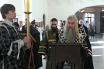 Богослужение Царских часов в Свято-Никольском мужском монастыре г. Саратова