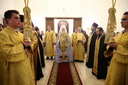 Всенощное бдение в храме апостола и евангелиста Иоанна Богослова г. Саратова