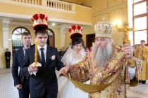 Венчание в храме святого апостола и евангелиста Иоанна Богослова при СПДС
