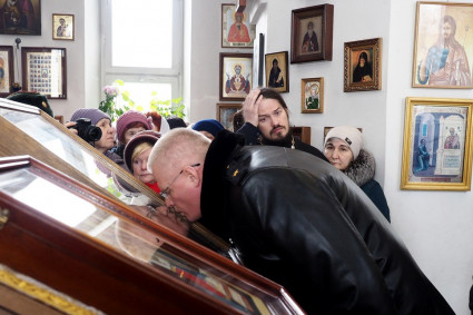 В Вольск принесена икона преподобного Иосифа Волоцкого