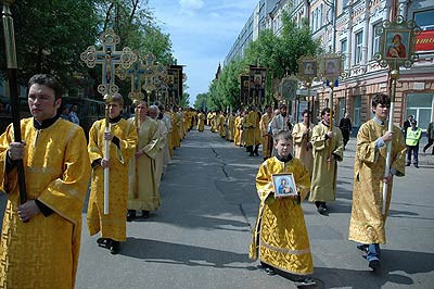 День славянской письменности и культуры. Крестный ход. Фотографии Алексея Леонтьева.