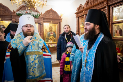 Митрополит Игнатий совершил освящение часовни в Спасо-Преображенском монастыре