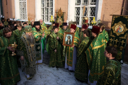 Престольный праздник в храме во имя святого преподобного Серафима Саровского города Саратова