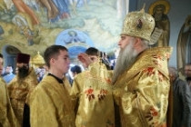 Всенощное бдение в Свято-Троицком соборе г.Саратова