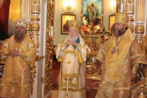 Митрополит Лонгин принял участие в торжествах по случаю 70-летия Митрополита Симбирского и Новоспасского Прокла
