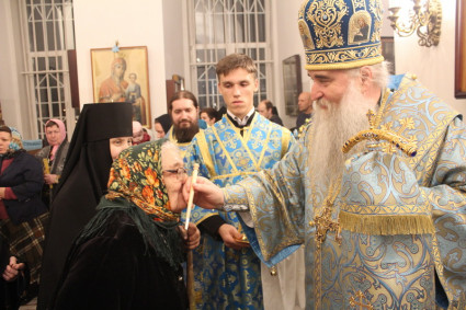 Всенощное бдение в Троице-Скановом женском монастыре (Сердобская епархия)