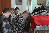 Литургия Преждеосвященных Даров в Духосошественском кафедральном соборе Саратова