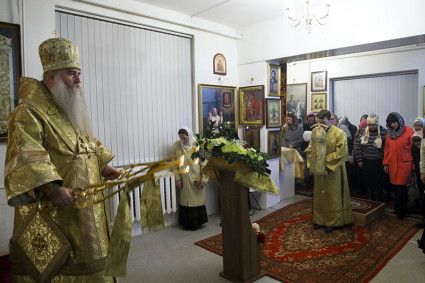 Всенощное бдение в храме во имя апостола и евангелиста Иоанна Богослова г.Саратова