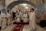 Божественная литургия в Свято-Троицком соборе г.Саратова