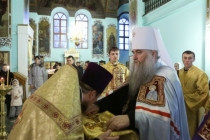 Всенощное бдение в Духосошественском кафедральном соборе Саратова