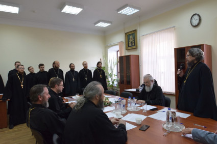 В Саратовской православной духовной семинарии состоялся государственный экзамен