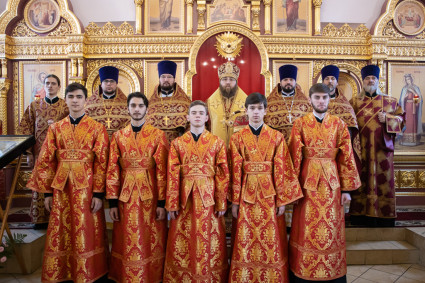 Митрополит Игнатий совершил Божественную литургию в храме святой великомученицы Екатерины г. Саратова