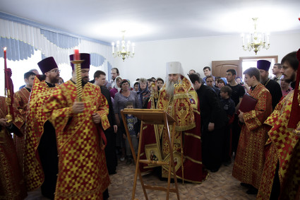 Чин освящения домового храма в честь Покрова Пресвятой Богородицы с. Широкое Татищевского района