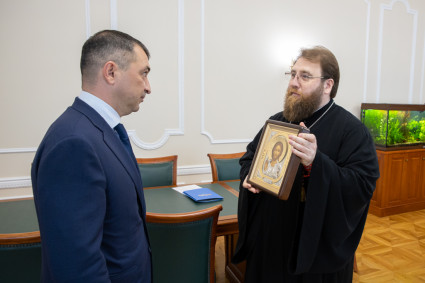 Митрополит Игнатий встретился с новым главой областного ГУ МВД