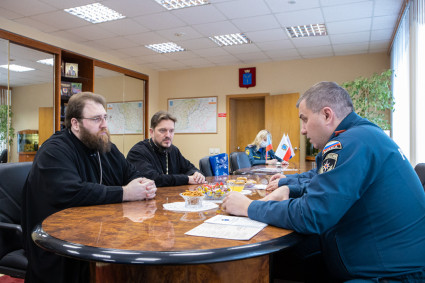 Митрополит Игнатий встретился с руководителем регионального МЧС