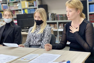 В Покровской гимназии состоялся профориентационный семинар для студентов университета