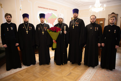 Митрополит Игнатий вручил архиерейские награды