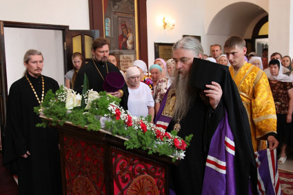 Божественная литургия в Свято-Ильинском храме г. Саратова