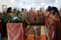 Божественная литургия в Спасо-Преображенском храме Балашова