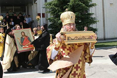 Проводы десницы святого Пророка, Предтечи и Крестителя Господня Иоанна.