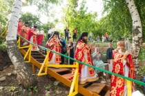 Завершился многодневный крестный ход из Саратова в Вавилов Дол