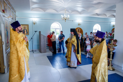 В селе Синенькие совершена первая за 85 лет Божественная литургия