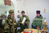 Божественная литургия в храме преподобного Сергия Радонежского Саратова