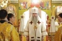 Божественная литургия в Иоанно-Богословском храме с. Казанла Базарно-Карабулакского района