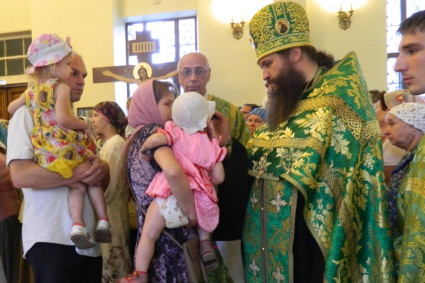 Всенощное бдение в храме преподобного Серафима Саровского