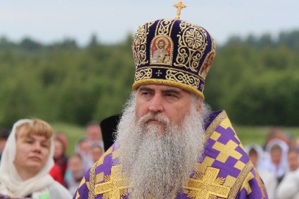Божественная литургия в селе Годеново (Переславская епархия)