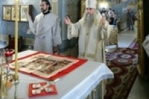 Крещальная Литургия в Свято-Троицком соборе г. Саратова