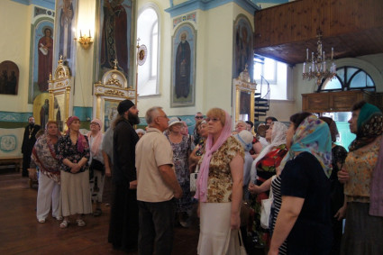 Организована паломническая поездка для членов Общества слепых